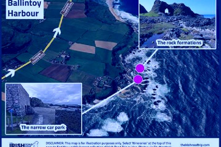 escort Ballintoy Harbour