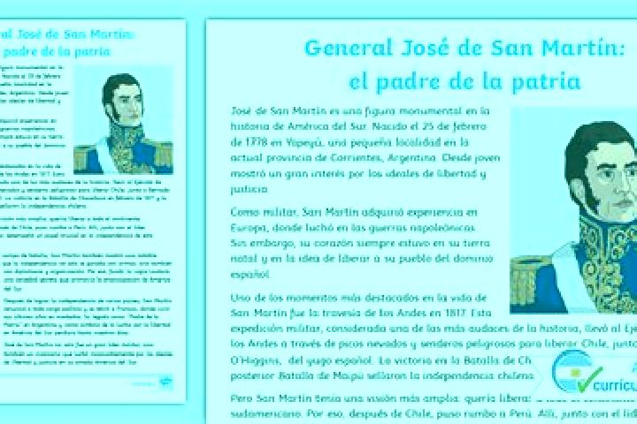 escort General Jose de San Martin