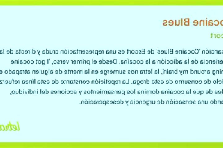 escort Letra