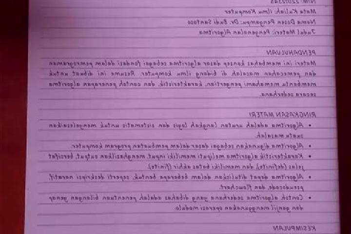 escort Materi