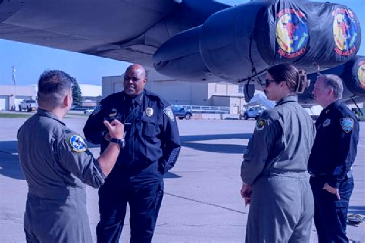 escort Minot Air Force Base