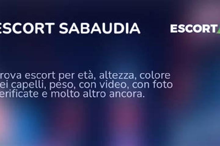 escort Sabaudia