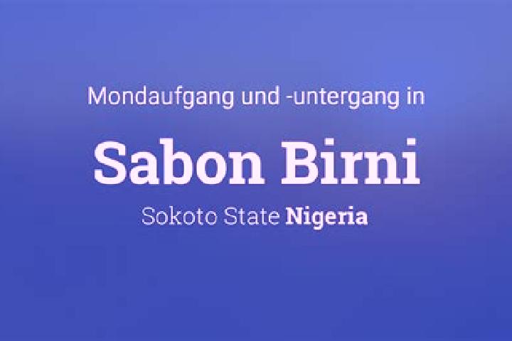 escort Sabon Birni