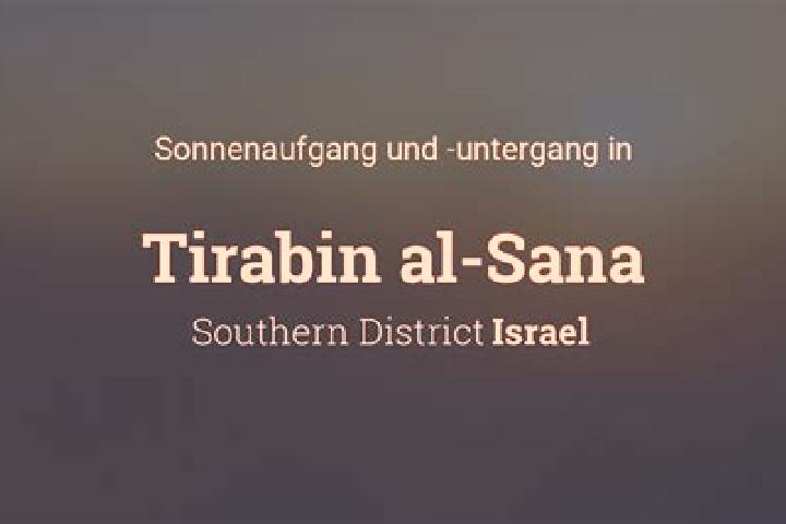 escort Tirabin al-Sana