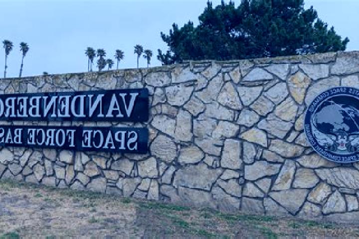 escort Vandenberg Space Force Base