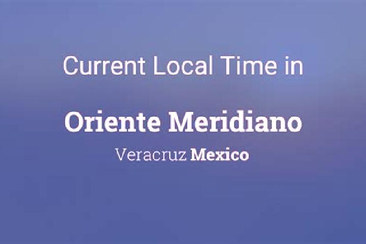 Escorts Oriente Meridiano, Mexico — Local Companions