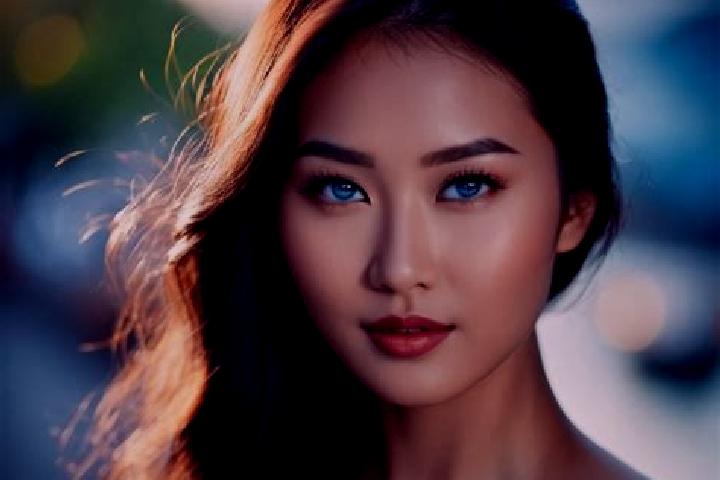 Victoria, 36, a blonde amber-eyed asian companion based in Montsoue. Offering Party Girl, CIM, GFE. Available for incall and outcall, day and evening dates.